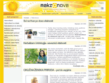 Tablet Screenshot of makronova.com